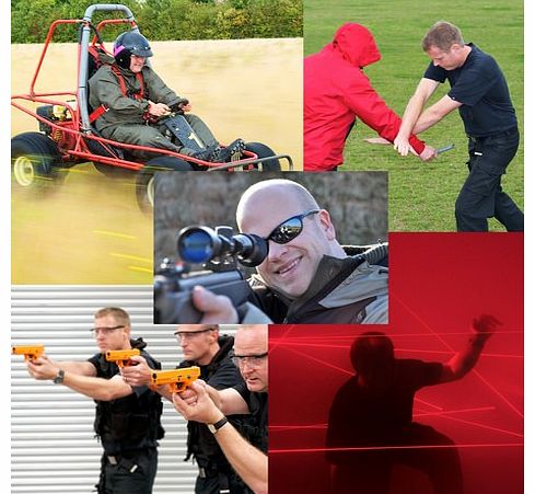 Full Day Spy HQ Experience Immerse yourself into the spy world for a day and get tasked with a set of 5 missions to complete! You will get to learn the marksmanship principles of a sniper, dodge lasers, train in hand to hand combat, drive off road bu
