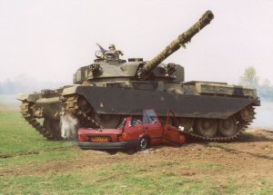 Full Monty- Tank Driving
