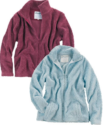This is no ordinary fleece. Our soft, snugly Full Zip Fleecy Fling-On is perfect to chill away the e