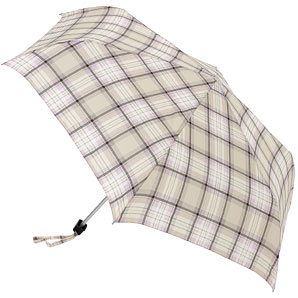 A manual folding polyester umbrella which weighs l