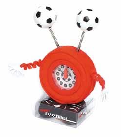 A great novelty gift for those football mad kids - and it gets them out of bed