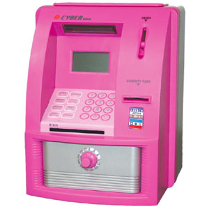 Unbranded Funky Pink Cyber Money Savings Bank