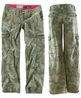 These easy-wearing, interestingly intricate camos are great for everyday activities. The distinctive