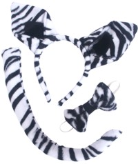 Fur Zebra Set