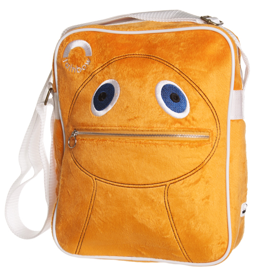 Unbranded Furry Orange Zippy Rainbow Flight Bag