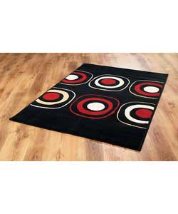 Unbranded Gamble Rug - Contemporary Circles Design 160 x 120cm