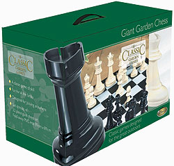 A classic game of skill the whole family will love, our giant chess set can be played anywhere you