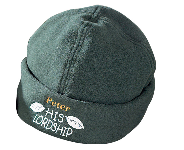 Unbranded Gardeners Fleece Beanie Hat - One Size - Lawnmower Operator - Personalised