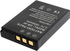 Unbranded GE Compatible Digital Camera Battery - GB-40 - B1491