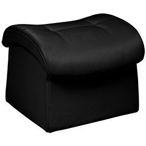 Gemini Footstool- Black