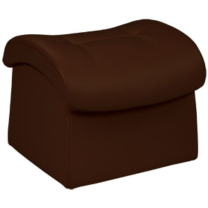 Gemini Footstool- Cacao
