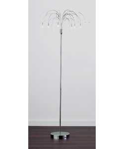 Unbranded Gertrude Collection - Chrome Finish 6 Light Floor Lamp