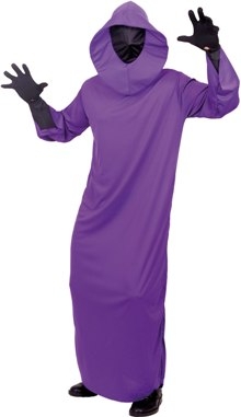 Ghoul Halloween Costume Purple