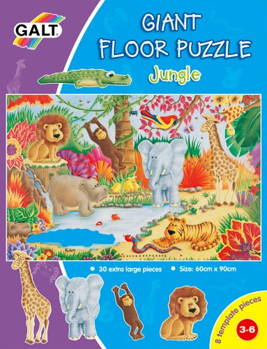 Giant Floor Puzzle Jungle- James Galt