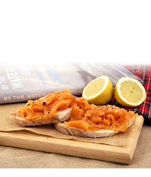 Unbranded Gift Hamper - 600g Smoked Scottish Salmon
