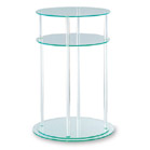 Glass round occasional table 59596 furniture
