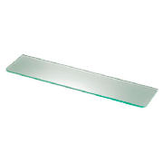 Unbranded Glass Shelf 600 X 150mm Frosted