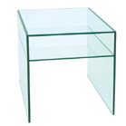 Glass side table 59983b furniture
