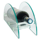 Glass wine bottle holder 59715 furniture