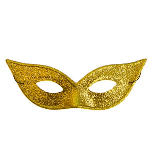 Unbranded Glitter Charleston eyemask, gold