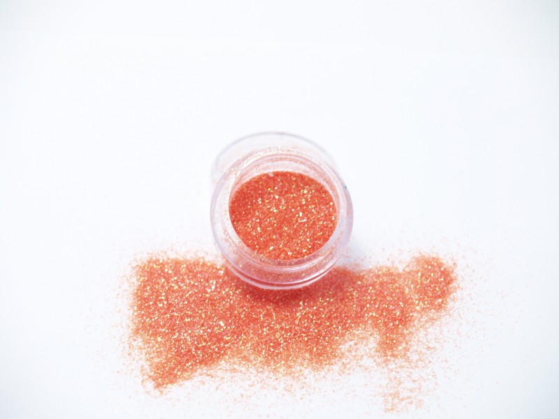 Unbranded Glitter Dust Orange