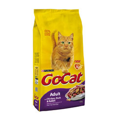 Go-Cat offers all the get up and go your cat needs and is perfect for both the bigger meals of the d