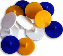 Go Golf 12 Plastic Ball Markers