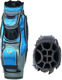 Go Golf Camel Series Blue/Black 12 Way Divider Trolley Bag