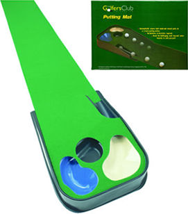 Go Golf Putting Mat With Hazards