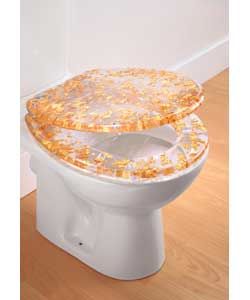 Gold Leaf Toilet Seat