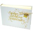 Golden Wedding Hand Painted Silk Album