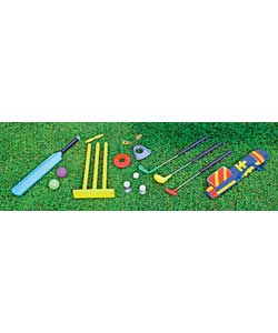 Unbranded Golf and Cricket Set