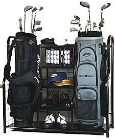 NEW       IN BOX           Golf Bag OrganiserFed up with your golf clubs being strewn across the gar