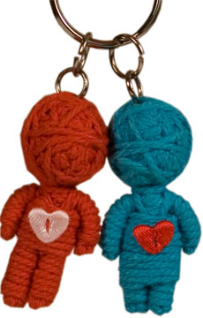 Unbranded Good Voodoo Doll - I   U = WE