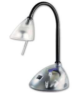 Gooseneck Desk Lamp - Clear