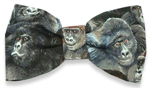 Unbranded Gorillas Bow Tie