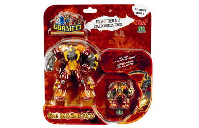 The Lord of the Volcano! Magnetic Gormiti figures are great for encouraging roleplay! Collect all 5 