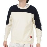Gray Nicolls Training Sweater White/Navy XXX Large