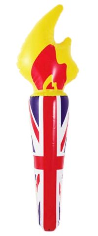 Unbranded Great Britain Inflatable Flame Torch