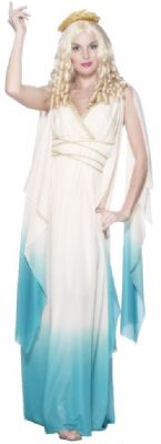 This beautiful Greek Goddess Costume is perfect for any themed party or event Wig not included Will