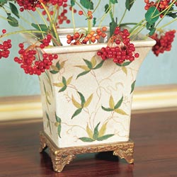 Use this tremendous vase for flower arranging, or