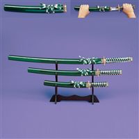 Green Samurai Swords