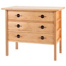 Greenwich Alder 3 drawer chest furniture