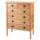 Greenwich Alder 6 drawer chest furniture