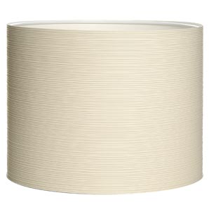 Grooves Lampshade- Cream