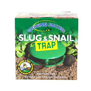 Trap up to 50 slugs and snails at a time with this trap  specifically designed to help protect plant