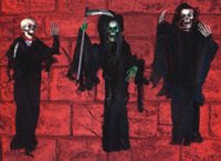 Unbranded Gruesome Horror - 46cm Hanging Grim Reaper