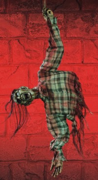 Unbranded Gruesome Horror - 75cm Hanging Reaper w Shirt