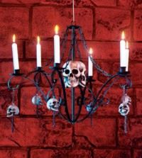 Unbranded Gruesome Horror - Rusty Skull Chandelier (51cm)