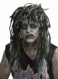 Unbranded Gruesome Horror - Zombie Rocker Wig